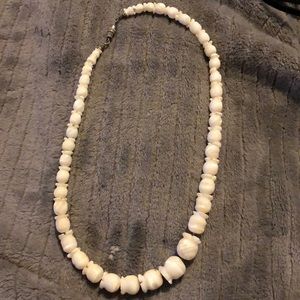 Beautiful cream necklace